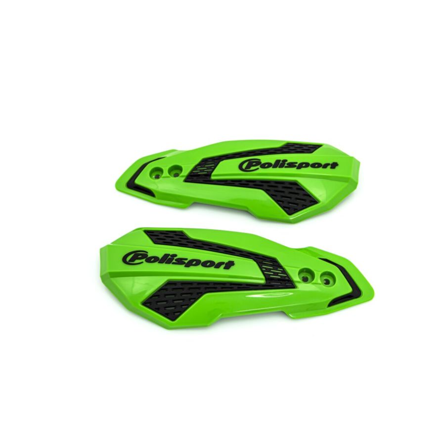 Owiewki handbarów POLISPORT MX FLOW green/black