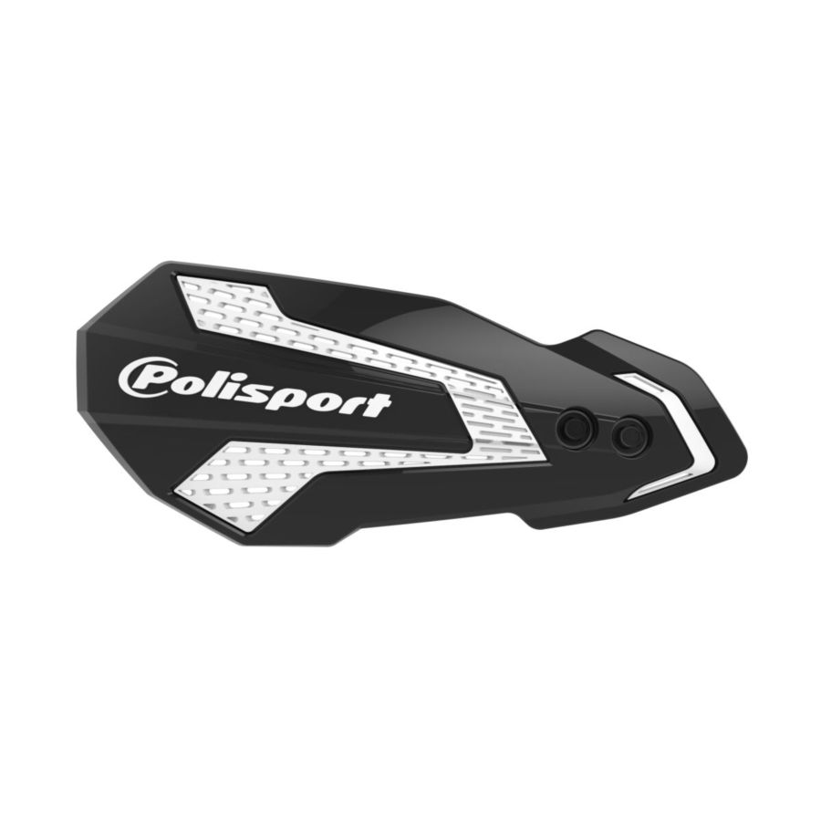 Handbary POLISPORT black/white KAWASAKI KX 250