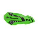 Handbary POLISPORT green/black KAWASAKI KX 250