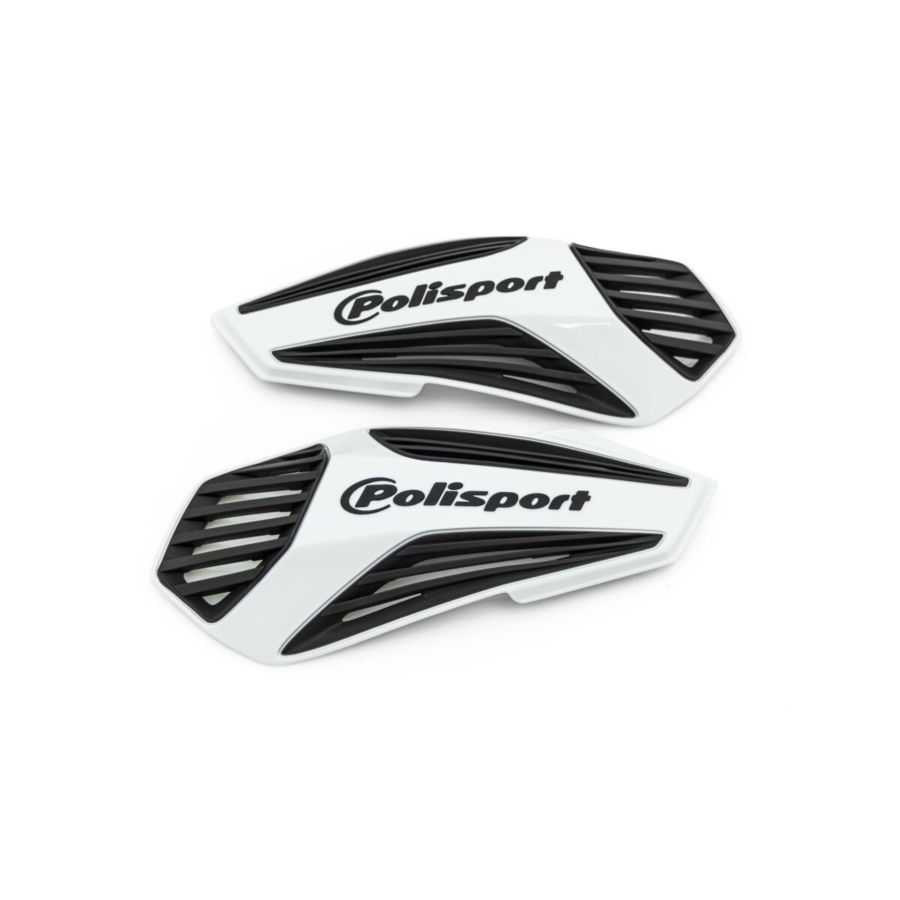 Owiewki handbarów POLISPORT MX AIR white/black