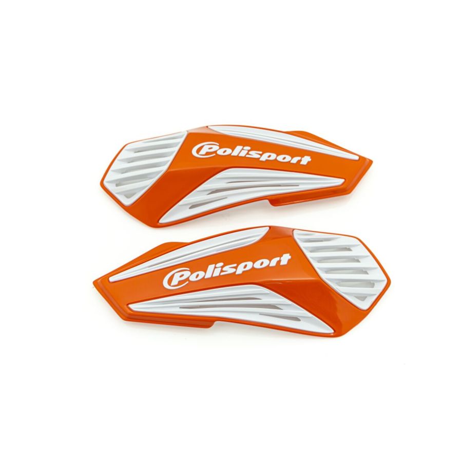Owiewki handbarów POLISPORT MX AIR orange/white