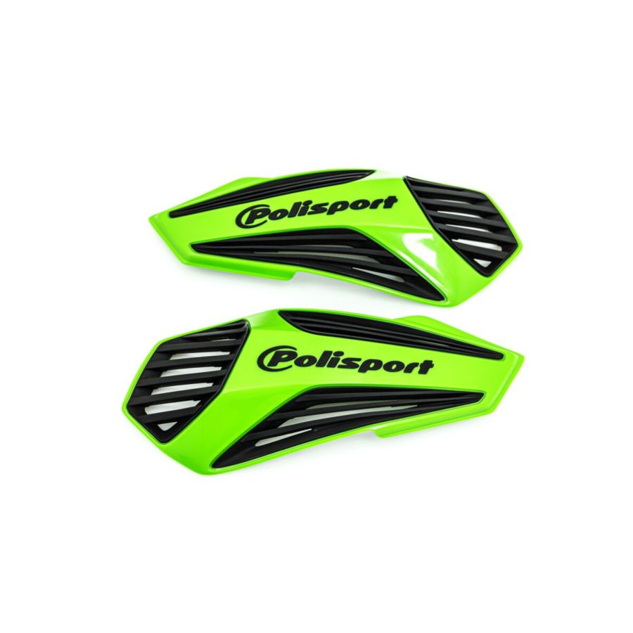 Owiewki handbarów POLISPORT MX AIR green/black