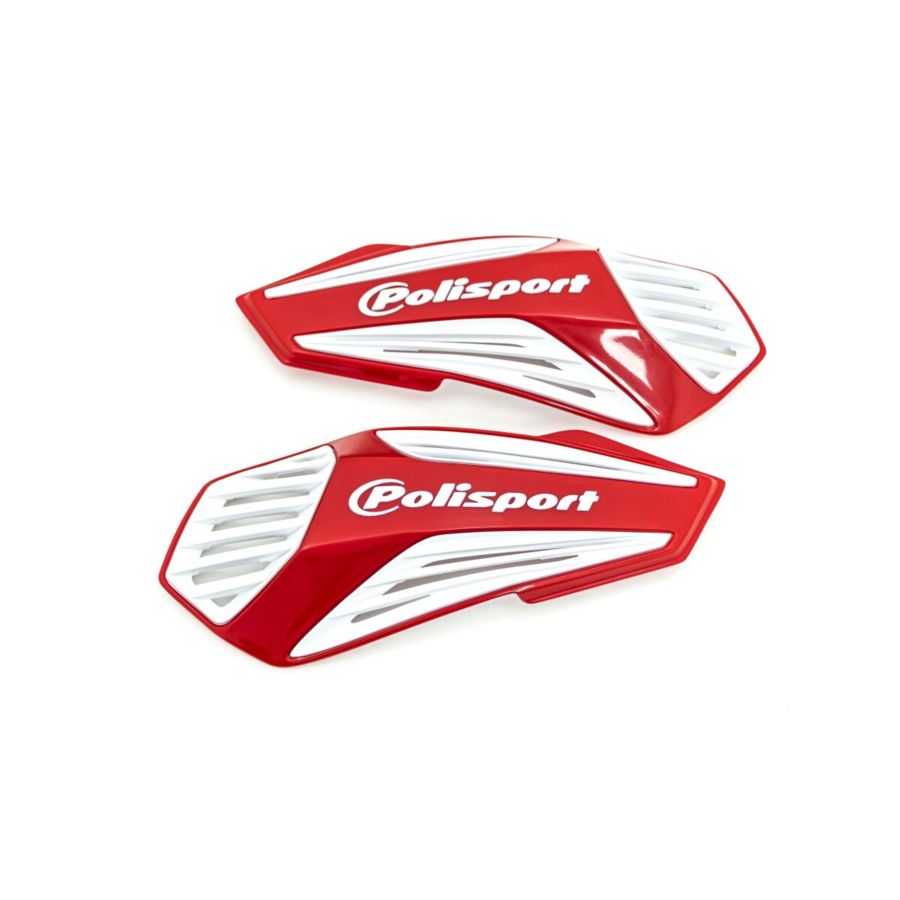 Owiewki handbarów POLISPORT MX AIR red/white