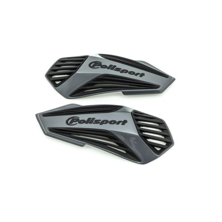Owiewki handbarów POLISPORT MX AIR gray/black