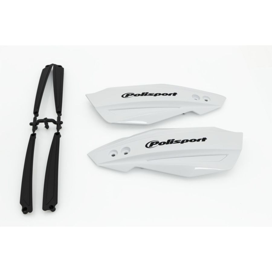Owiewki handbarów POLISPORT BULLIT white