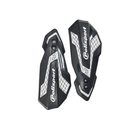 Handbary POLISPORT MX FLOW gy/wh KAWASAKI KX 125