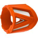 Osłona tłumika POLISPORT 220/230 orange