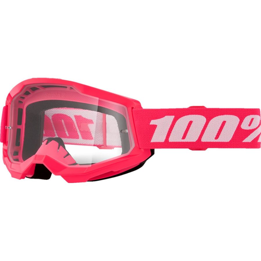 Gogle 100% STRATA 2 JR pink clr