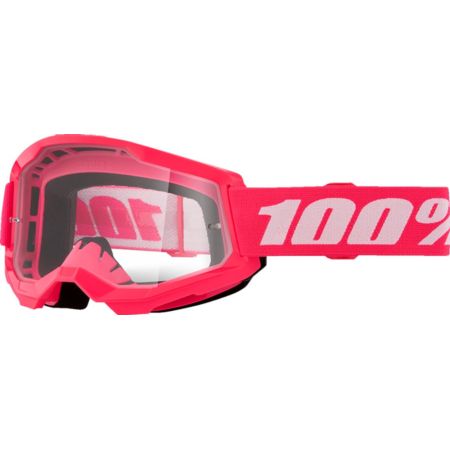 Gogle 100% STRATA 2 JR pink clr