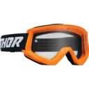 Gogle THOR combat racer fl or/bk