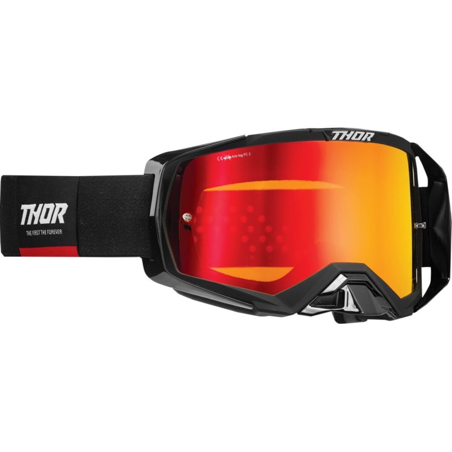 Gogle THOR activate bk/red