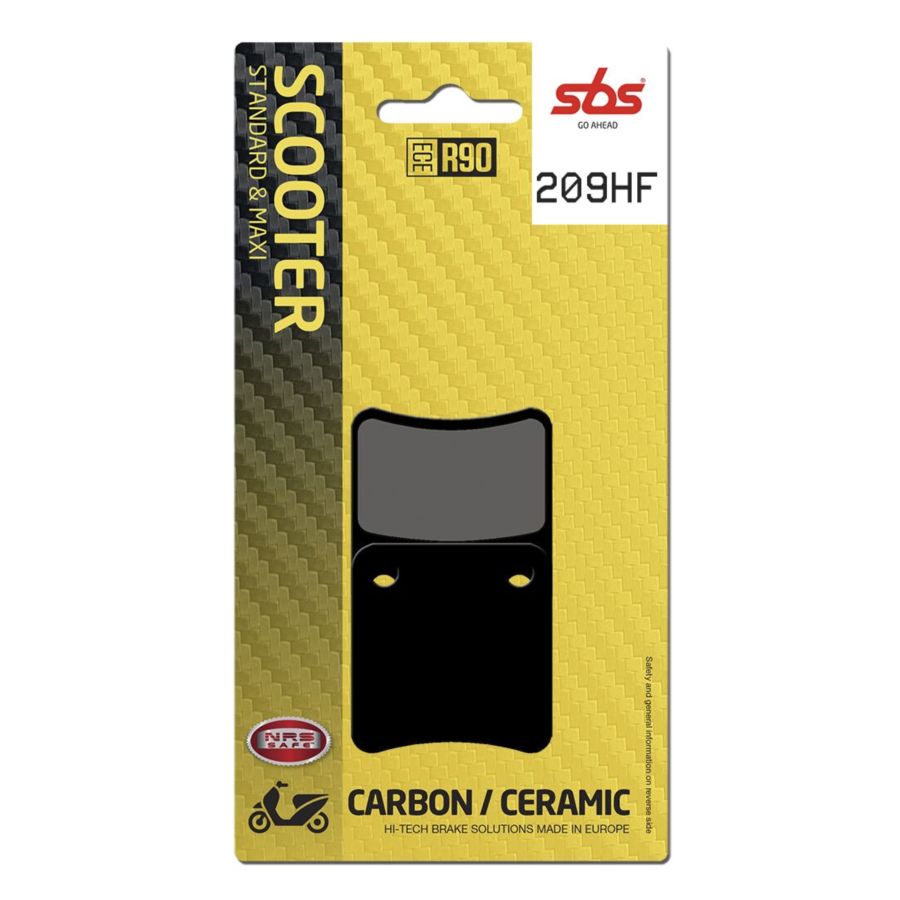 Klocki hamulcowe KH257/2 SBS Street Ceramic