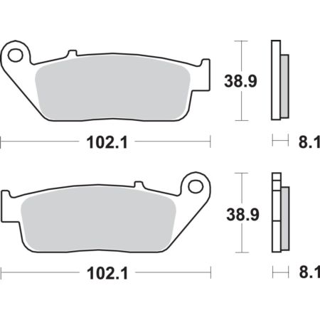 Klocki hamulcowe KH142 / KH226 street excel SBS