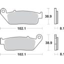 Klocki hamulcowe KH142 / KH226 street excel SBS