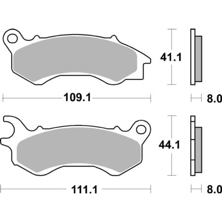 Klocki hamulcowe SBS KH603