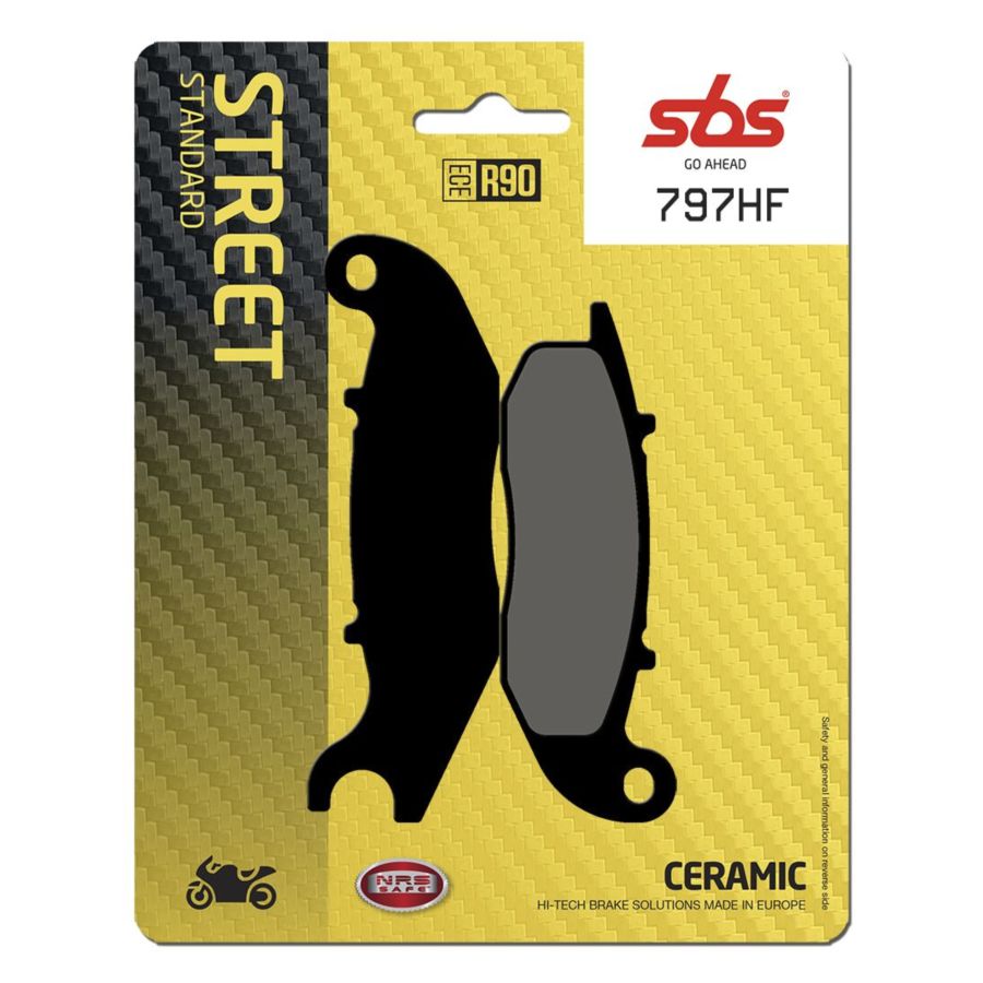 Klocki hamulcowe SBS KH375 street ceramik black