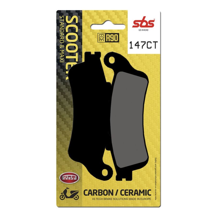 Klocki hamulcowe SBS SCOOTER CARBON TM RACING EN