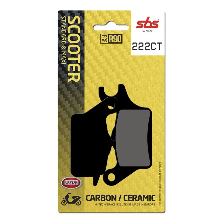 Klocki hamulcowe SBS SCOOTER CARBON HONDA FES 125