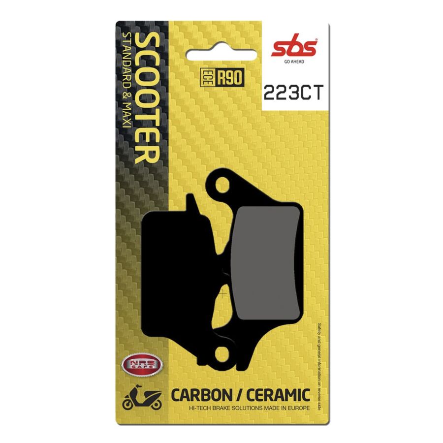 Klocki hamulcowe SBS SCOOTER CARBON APRILIA HABANA