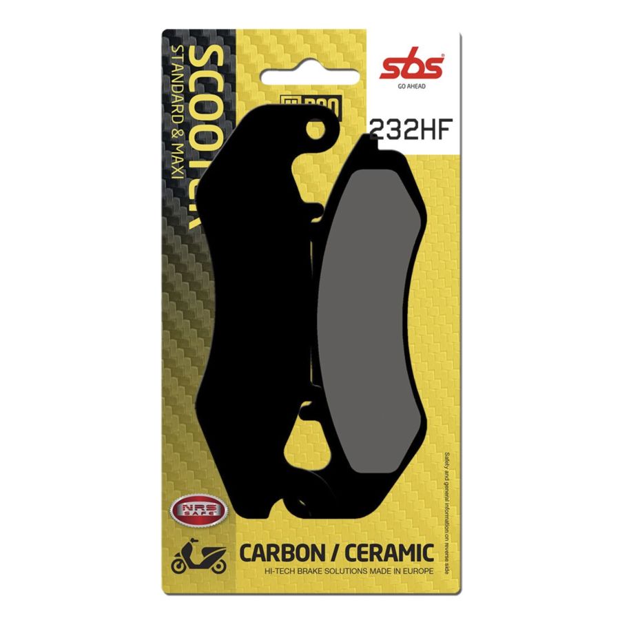 Klocki hamulcowe SBS SCOOTER CERAMIC BUELL M2