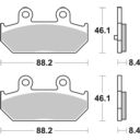 Klocki hamulcowe SBS SCOOTER CERAMIC MALAGUTI GT