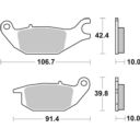Klocki hamulcowe SBS STREET FANTIC XEF 125