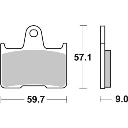 Klocki hamulcowe SBS STREET SYM ATTILA 125