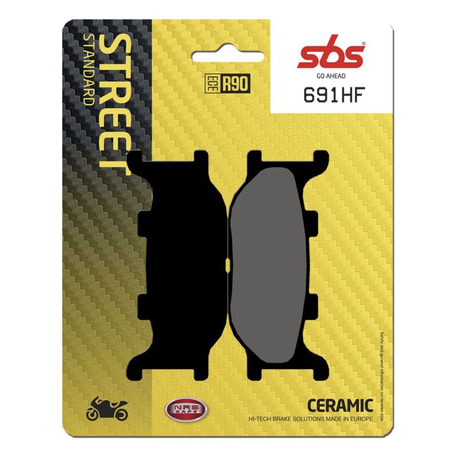Klocki hamulcowe SBS STREET APRILIA RS 125