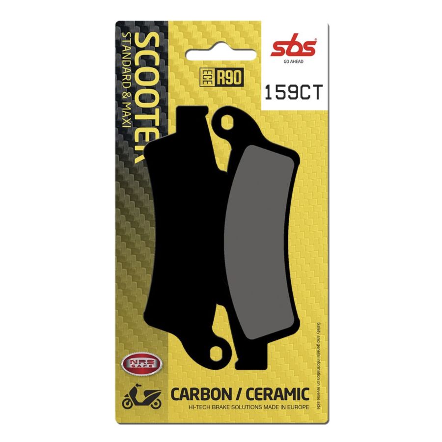 Klocki hamulcowe SBS SCOOTER APRILIA RED ROSE 50