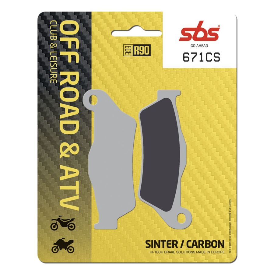 Klocki hamulcowe SBS OFF ROAD KAWASAKI GPX 600