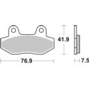 Klocki hamulcowe SBS SCOOTER APRILIA TUONO 50