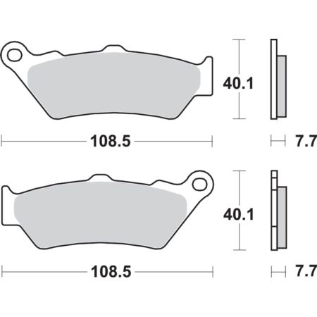 Klocki hamulcowe SBS STREET EXCEL APRILIA PEGASO