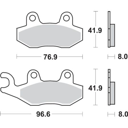 Klocki hamulcowe SBS OFFROAD CPI SAHEL 125