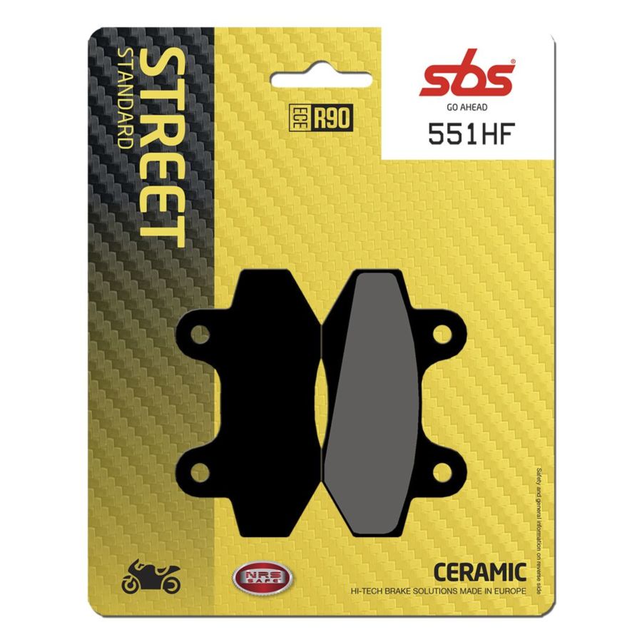 Klocki hamulcowe SBS STREET APRILIA RSV 1000