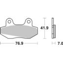 Klocki hamulcowe SBS STREET APRILIA RSV 1000