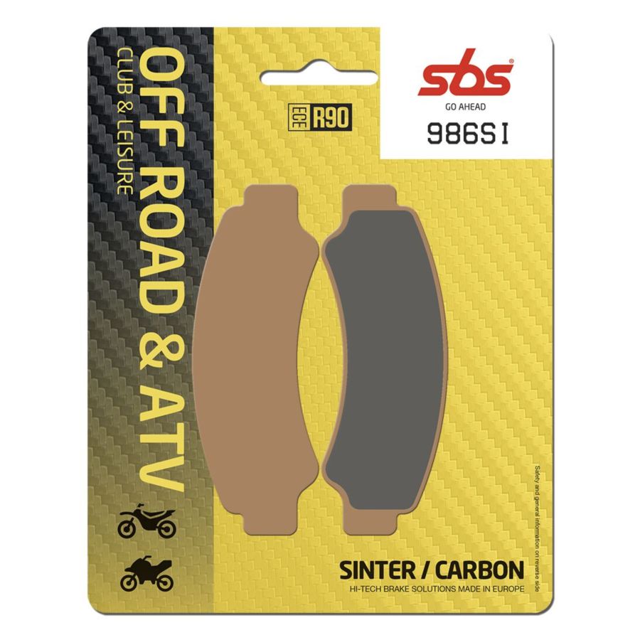Klocki hamulcowe SBS OFF ROAD CF MOTO CFORCE 400