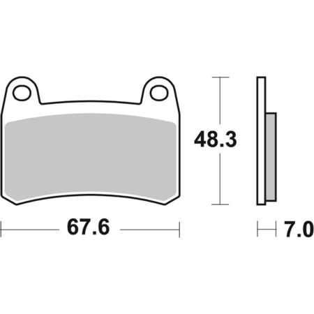 Klocki hamulcowe SBS STREET EXCEL BENELLI BN 251