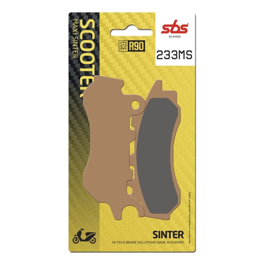Klocki hamulcowe SBS SCOOTER HONDA ADV 150