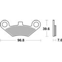 Klocki hamulcowe SBS OFF ROAD MOTO CFORCE 550