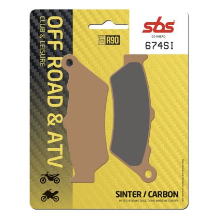Klocki hamulcowe SBS OFF ROAD ARCTIC CAT 400