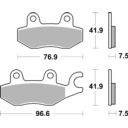 Klocki hamulcowe SBS RACING
