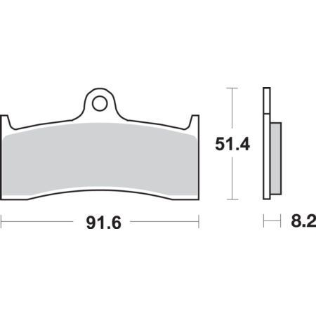Klocki hamulcowe SBS STREET EXCEL YAMAHA BT 1100