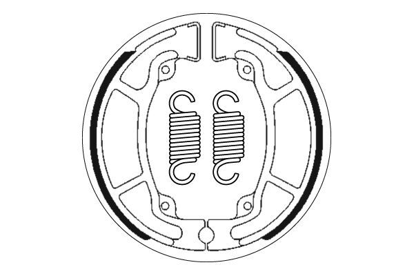 Szczęki hamulcowe SBS