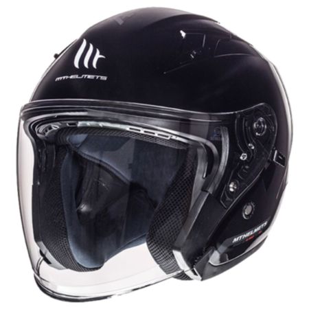 Kask mt otwarty jet avenue black solid roz. 2xl