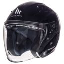 Kask mt otwarty jet avenue black solid roz. 2xl