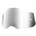 Gogle 100% STRATA 2 black clear+szybka srebrna RNR