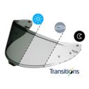 Wizjer SHOEI CWR-F2 NXR II szyba FOTOCHROMATYCZNA