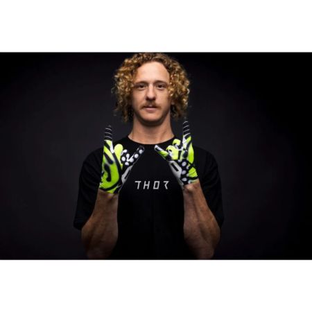 Rękawiczki THOR SPORTMODE ANARCHY czarno białe L