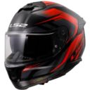 Kask LS2 FF808 stream II fury black red-06 XS