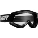 Gogle THOR combat racer youth bk/wh
